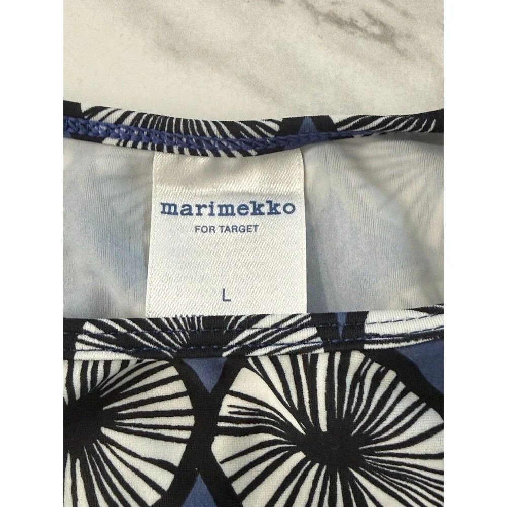 Girls Marimekko Beach Swimming Rash Guard Sz L